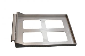 41210710, RVS houder biggenmand