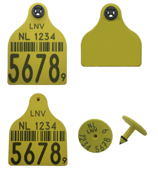 51001006, MD Rond klein/blanco set